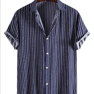 Striped Button Up Shirt